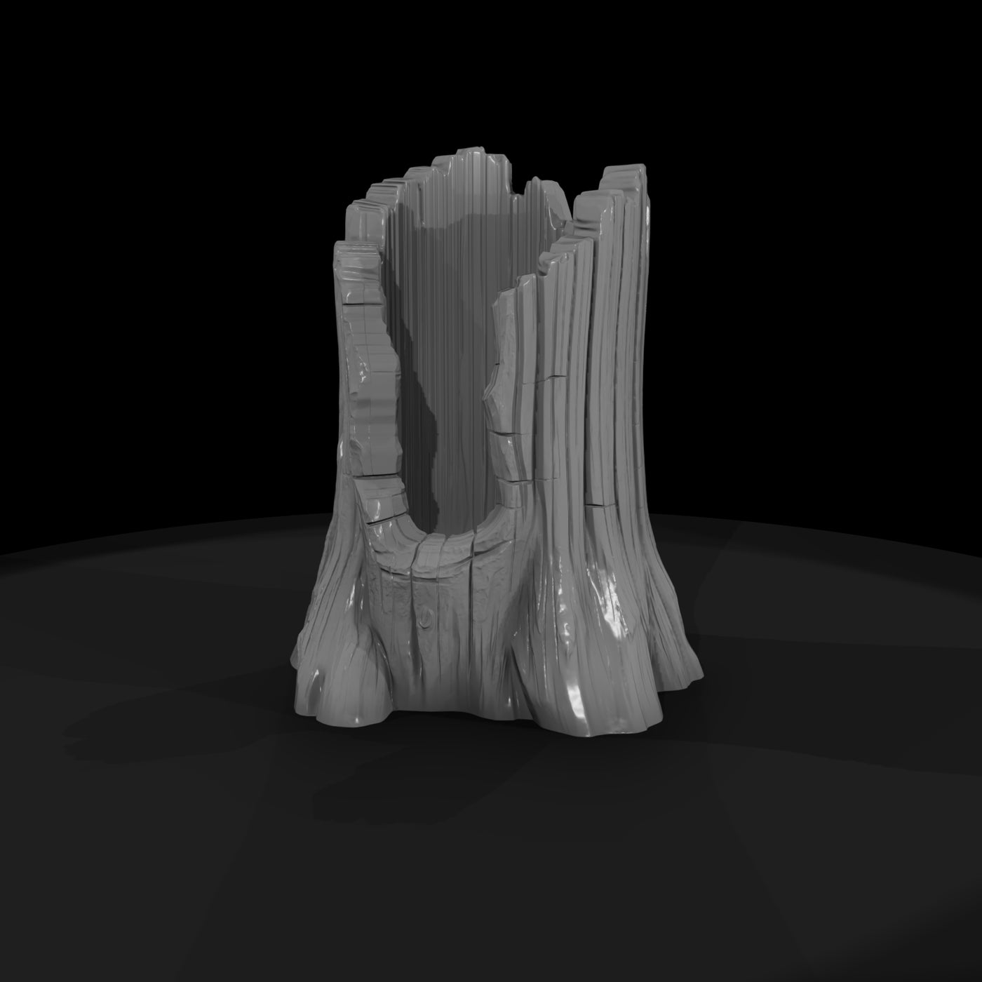 hollow-broken-tree-stump-3d-printable-miniature-terrain-916707