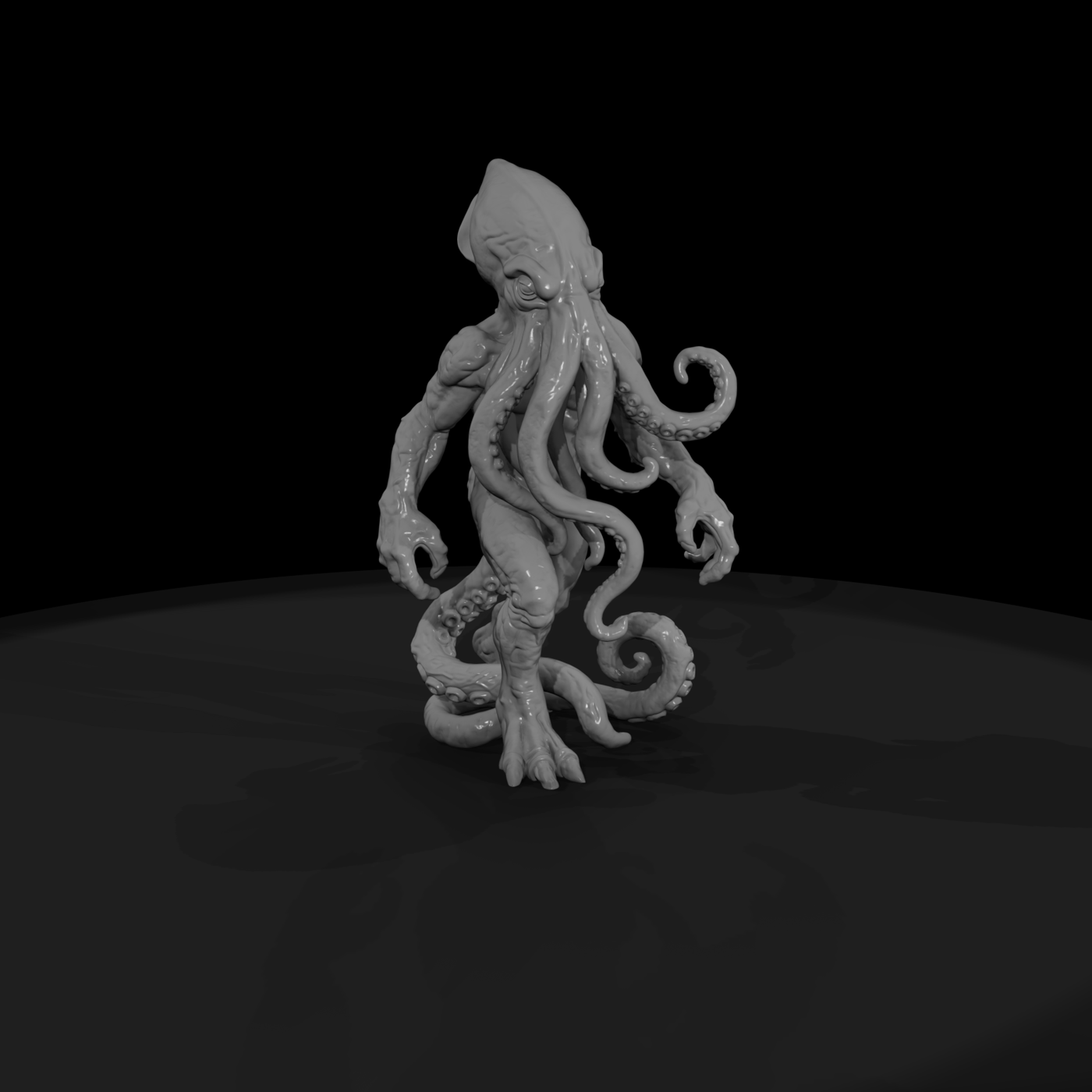 Myth 0490 Mythology Kraken Miniature Figure