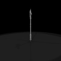 stylized-medieval-poleaxe-miniature-prop-009724 — thumbnail 5