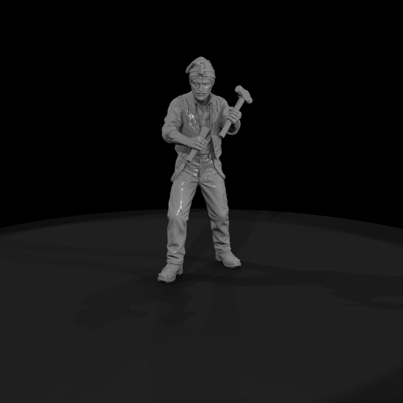Occ 011 1880S Underground Miner Gad Man