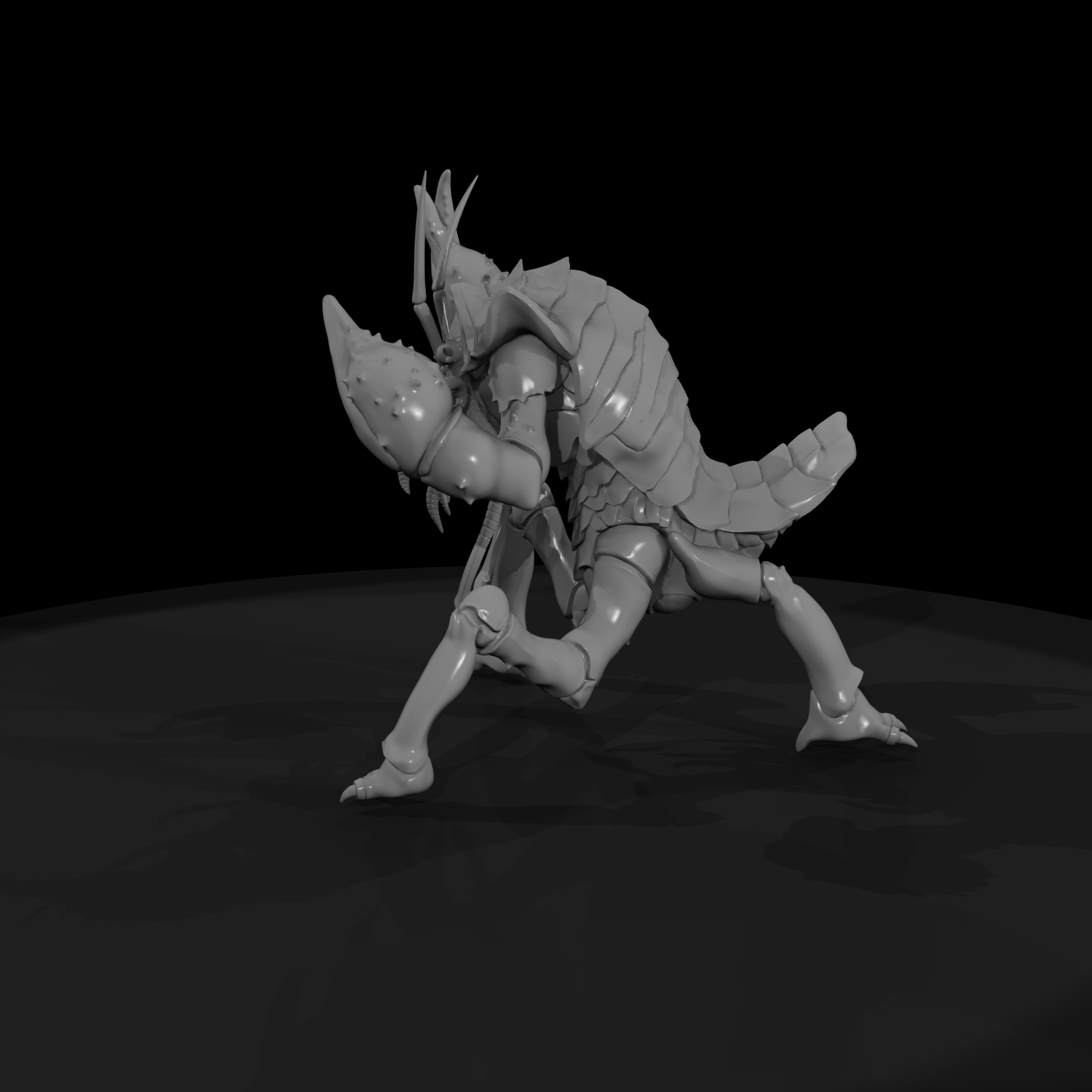 Lovecraftian Crayfish Monster