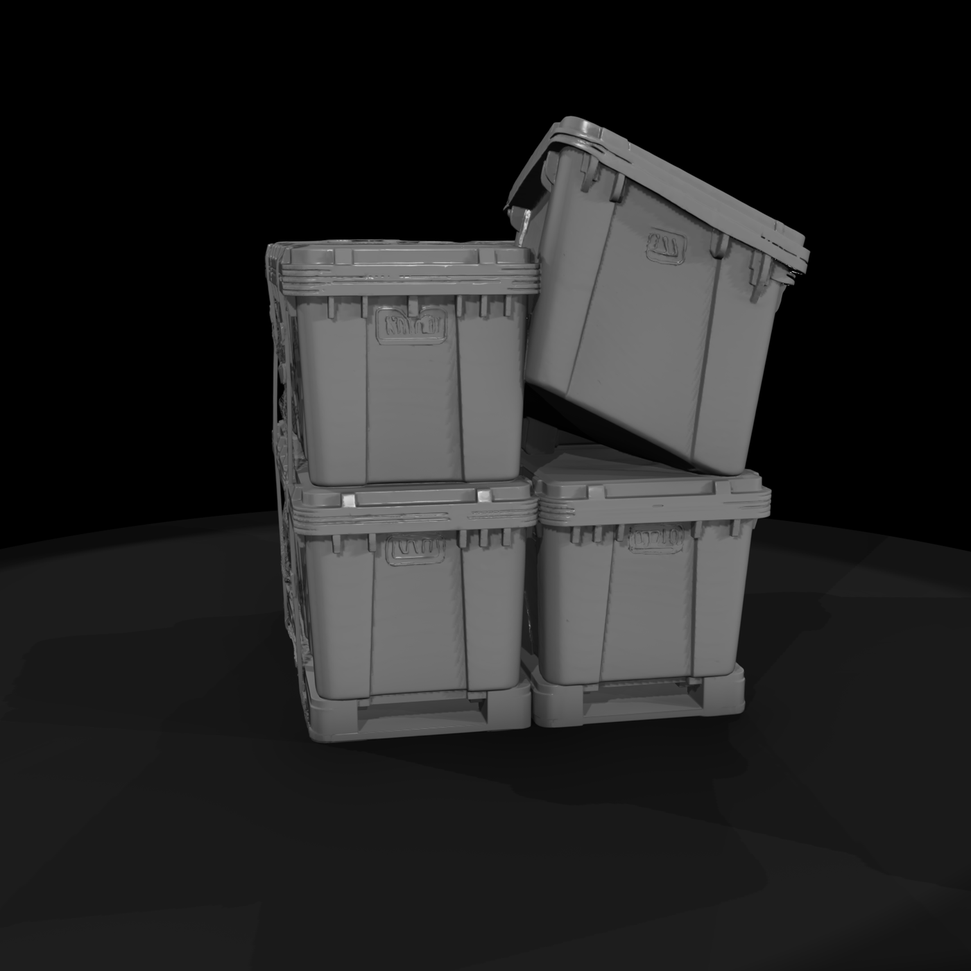 Industrial Storage Crate & Pallet