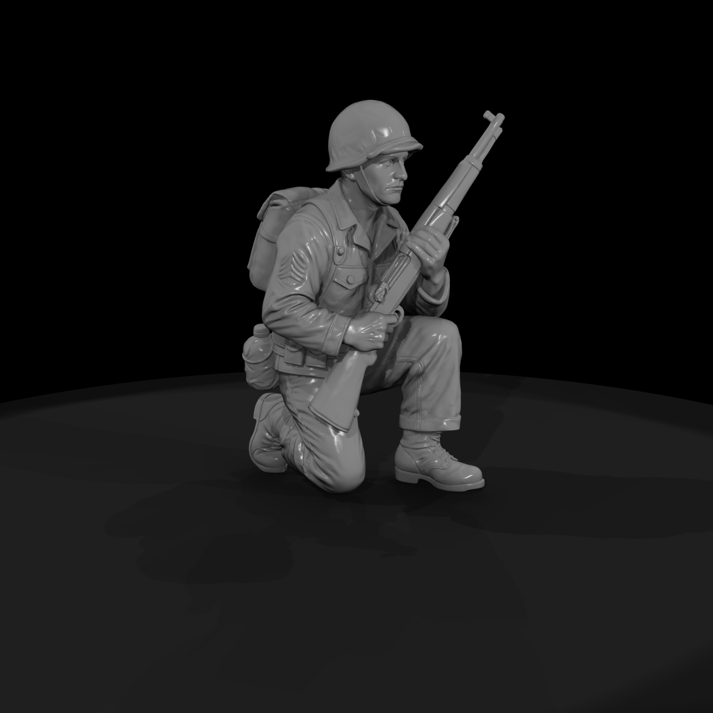Ww2 Usmc 016 Wwii U S Marine Corps Rifleman Figure