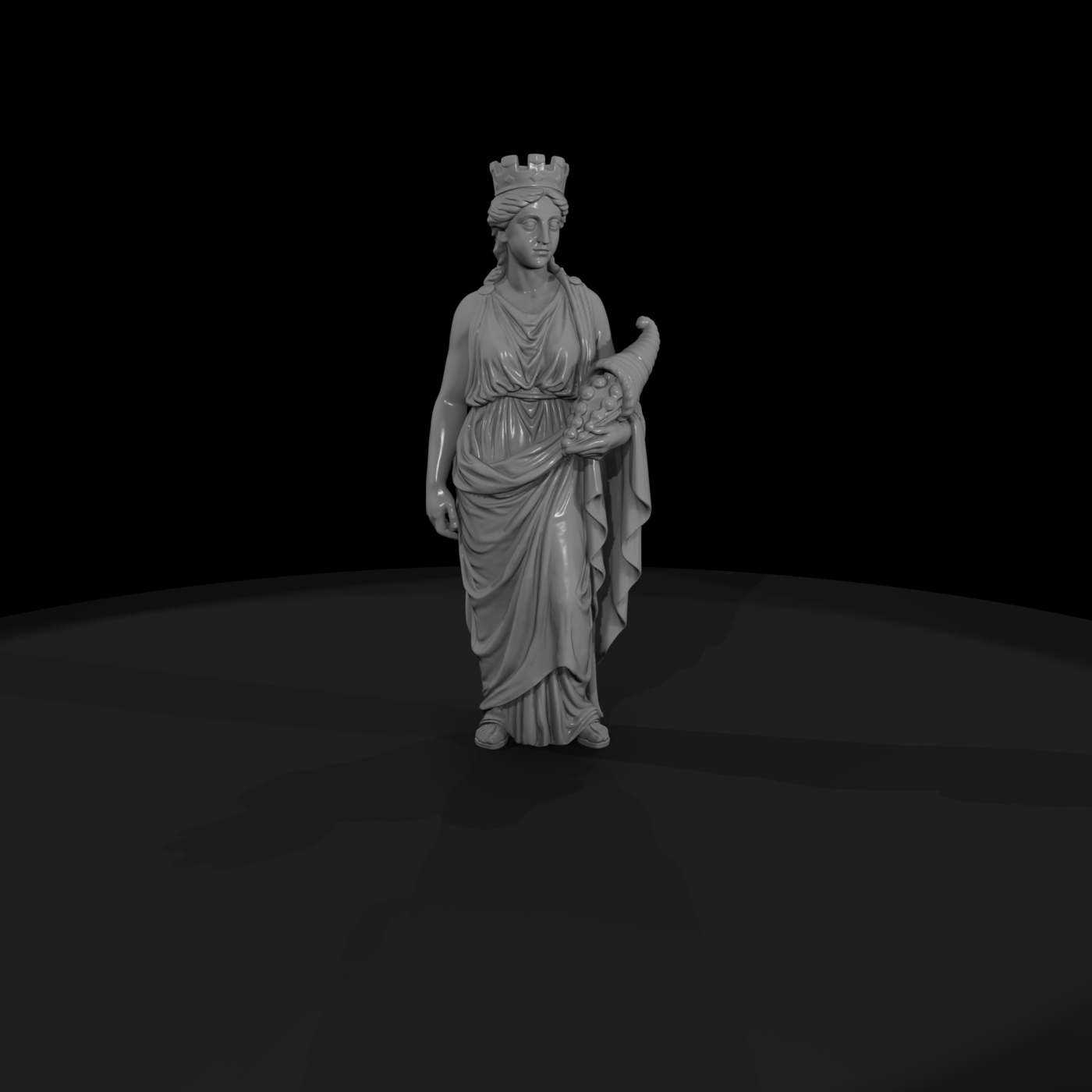 Myth 0303 Mythology Tyche Miniature Figure
