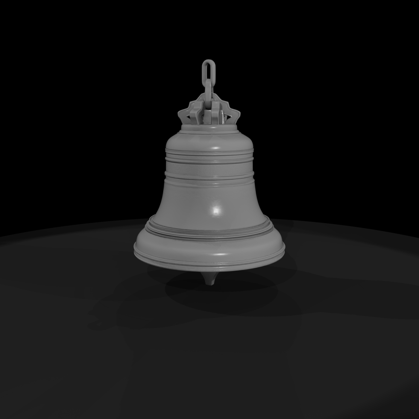 Ornate Hanging Church Bell