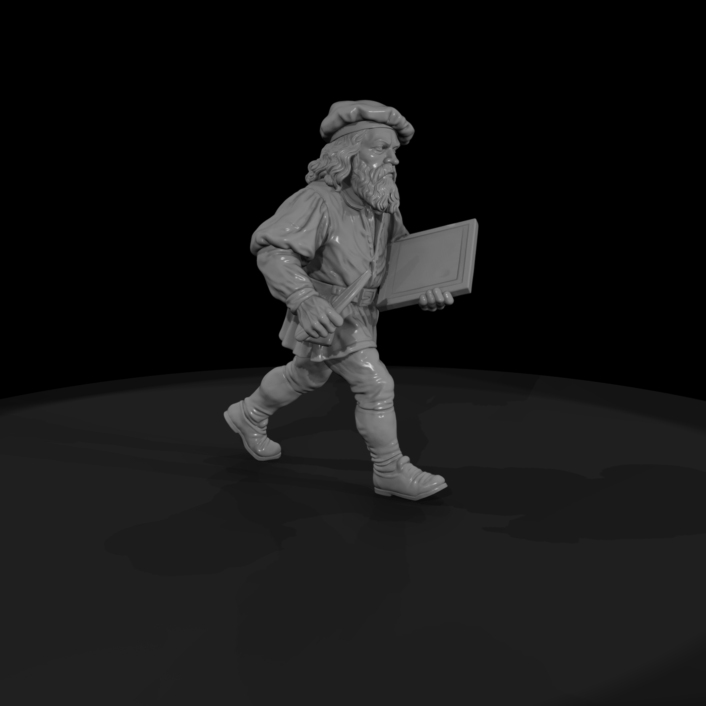 Hist 0122 Historical Albrecht Durer Miniature Figu