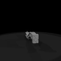 damaged-industrial-i-beam-scatter-warped-steel-diorama-prop-222448 — thumbnail 5