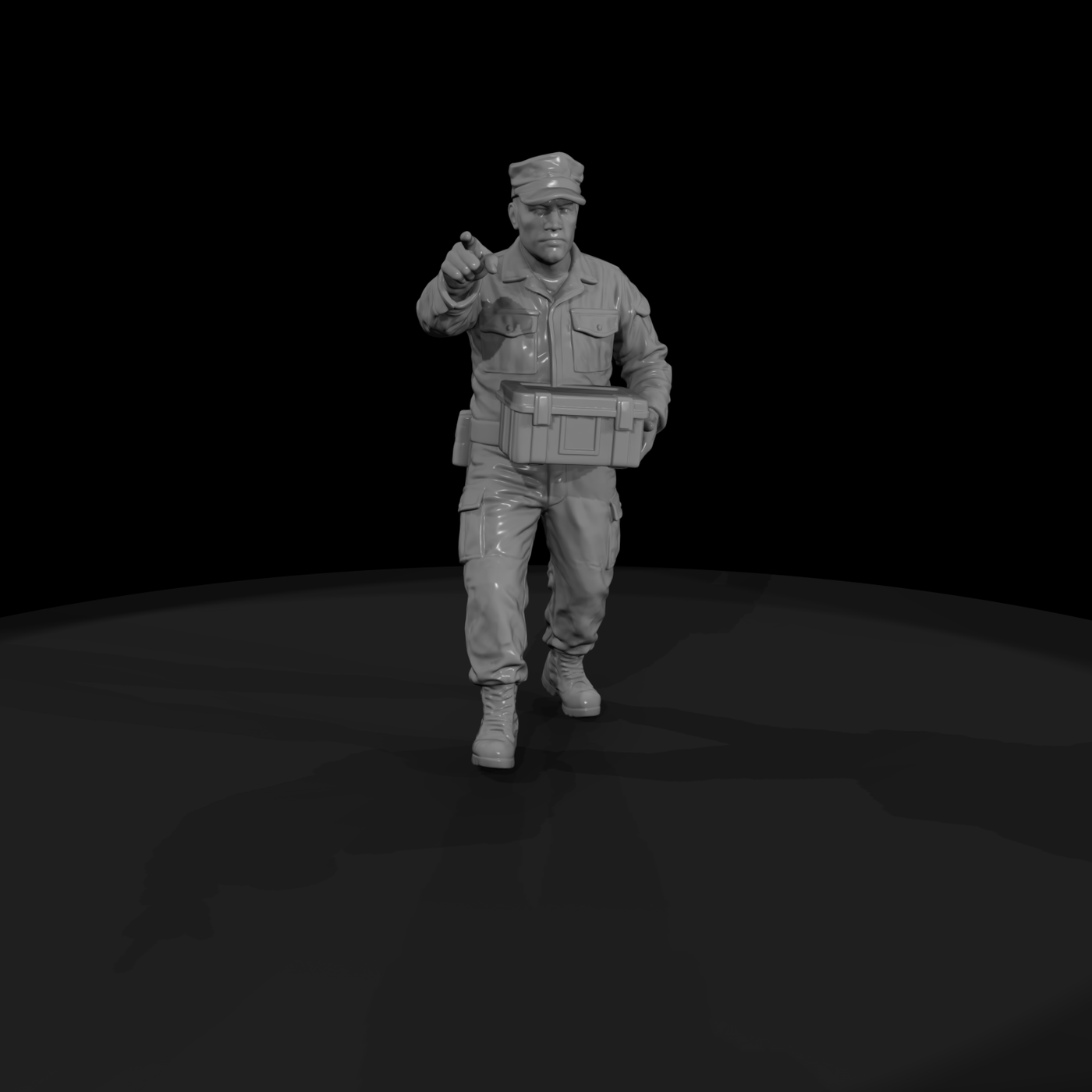Mod Usmc 028 Modern U S Marine Corps Nco Squad Lea