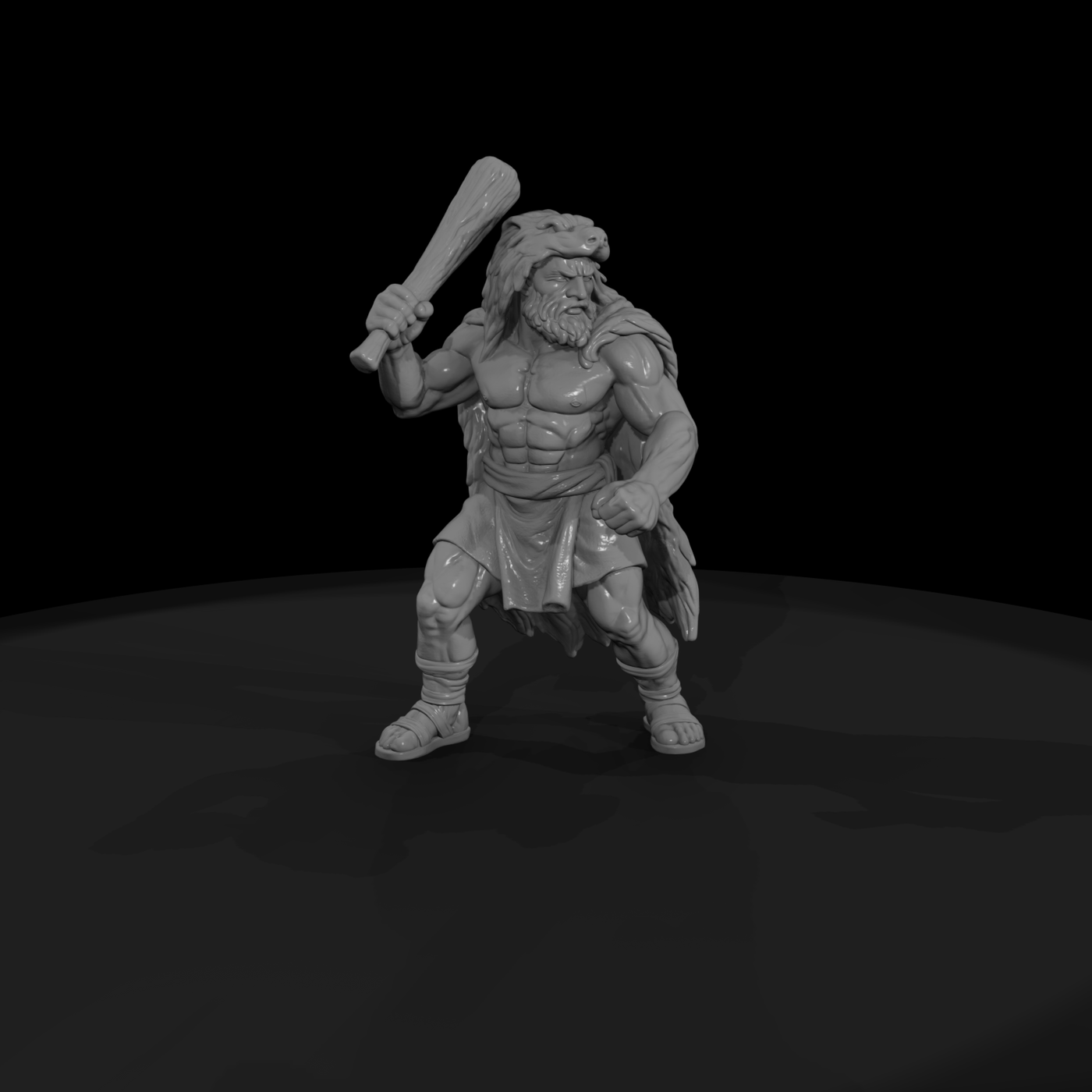Myth 0265 Mythology Heracles Miniature Figure