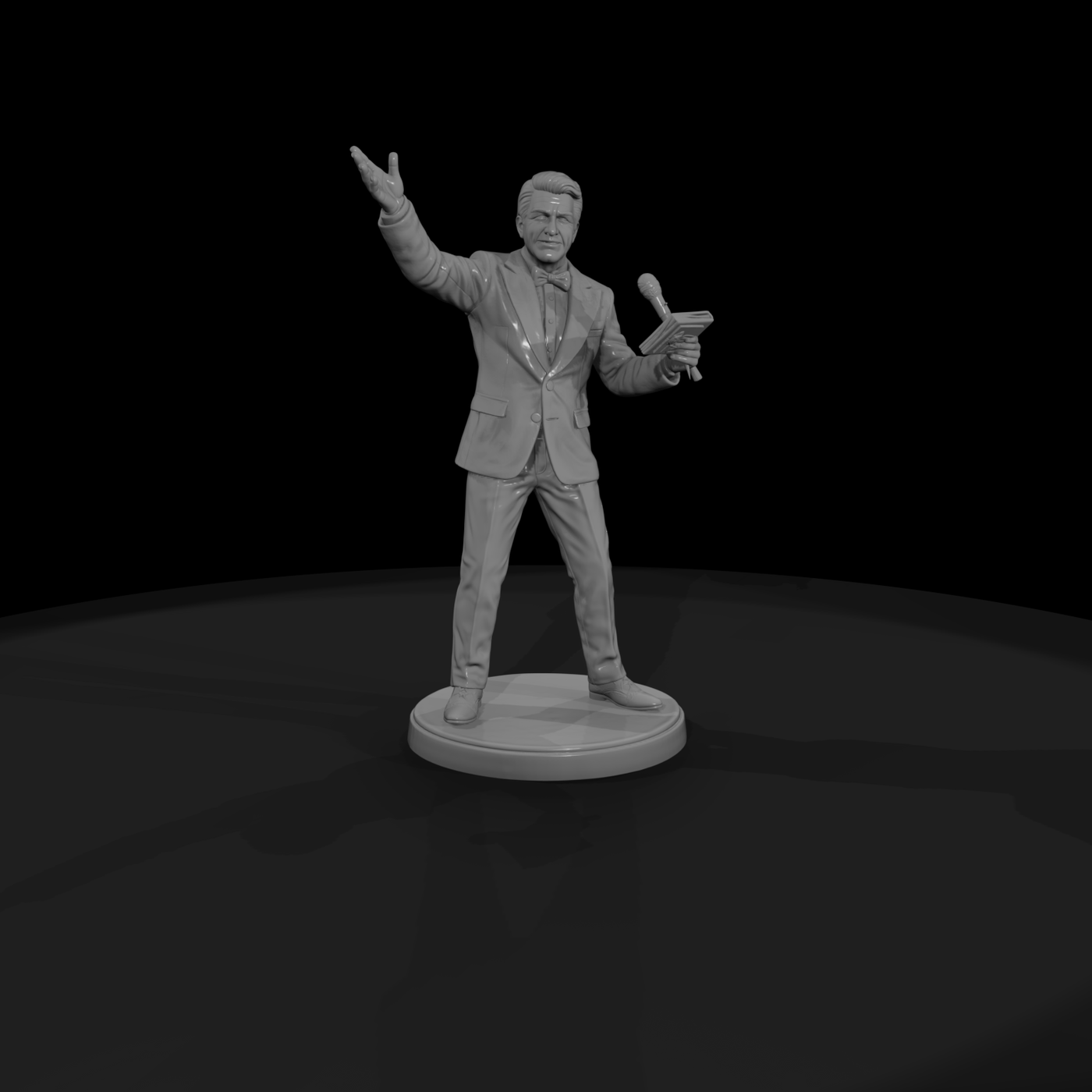 Poparc 0389 Game Show Presenter Alternate Pose