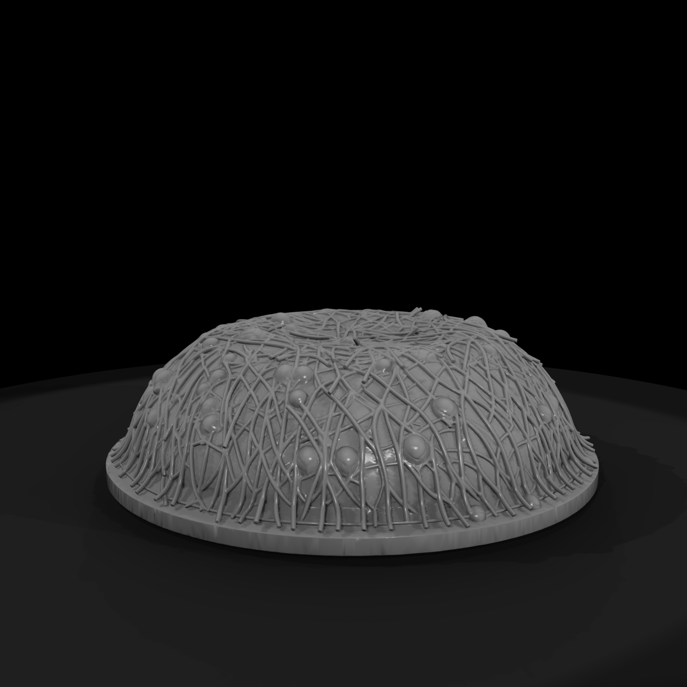 Low Poly Pine Needle Forest Tabletop Terrain Base
