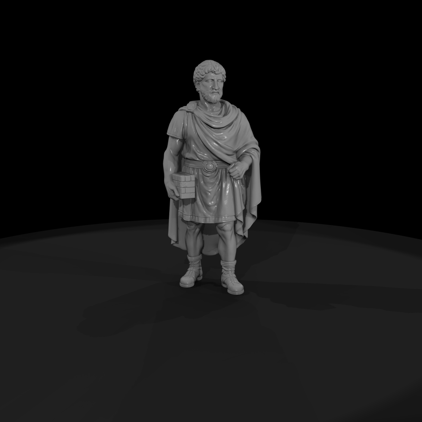 Hist 0038 Historical Hadrian Miniature Figure