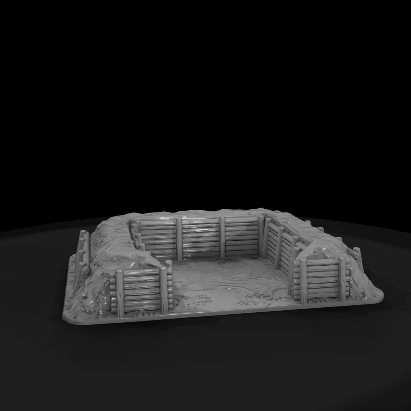 mil-090-ww2-pacific-revetted-aircraft-shelter