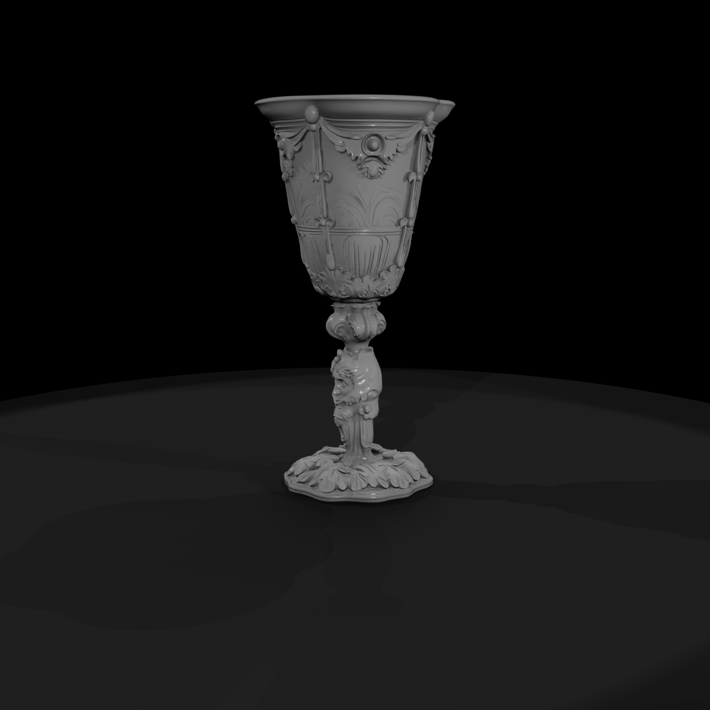 Ornate Baroque Goblet