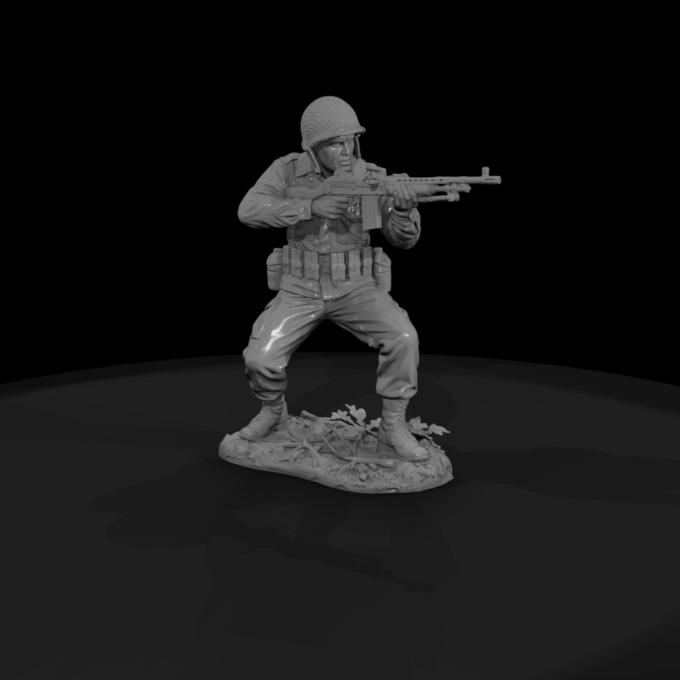 Ww2H 003 United States Army Bar Gunner