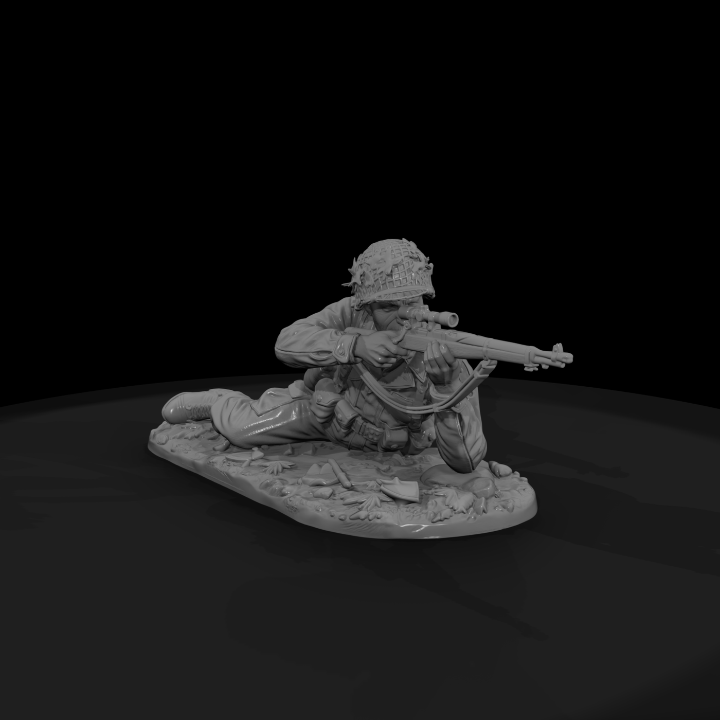 Ww2H 011 United States Army Sniper