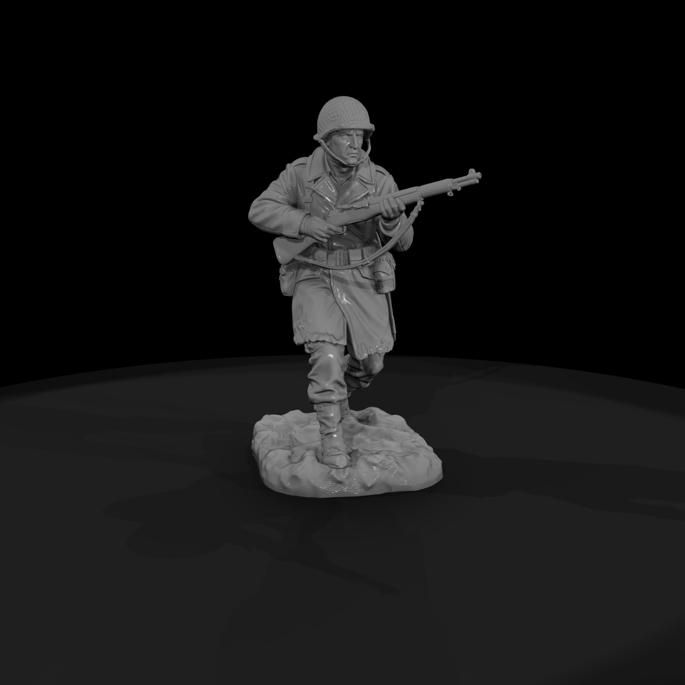 Ww2H 018 United States Army Rifleman Winter
