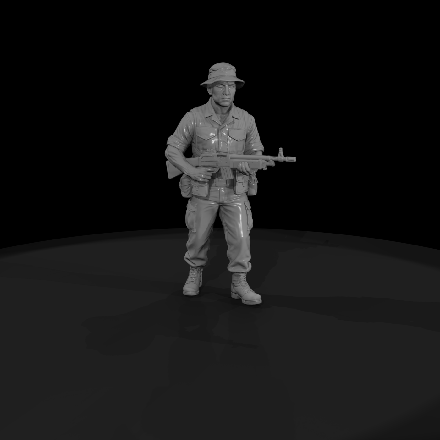 Vn Army 066 Vietnam U S Army Automatic Rifleman Fi