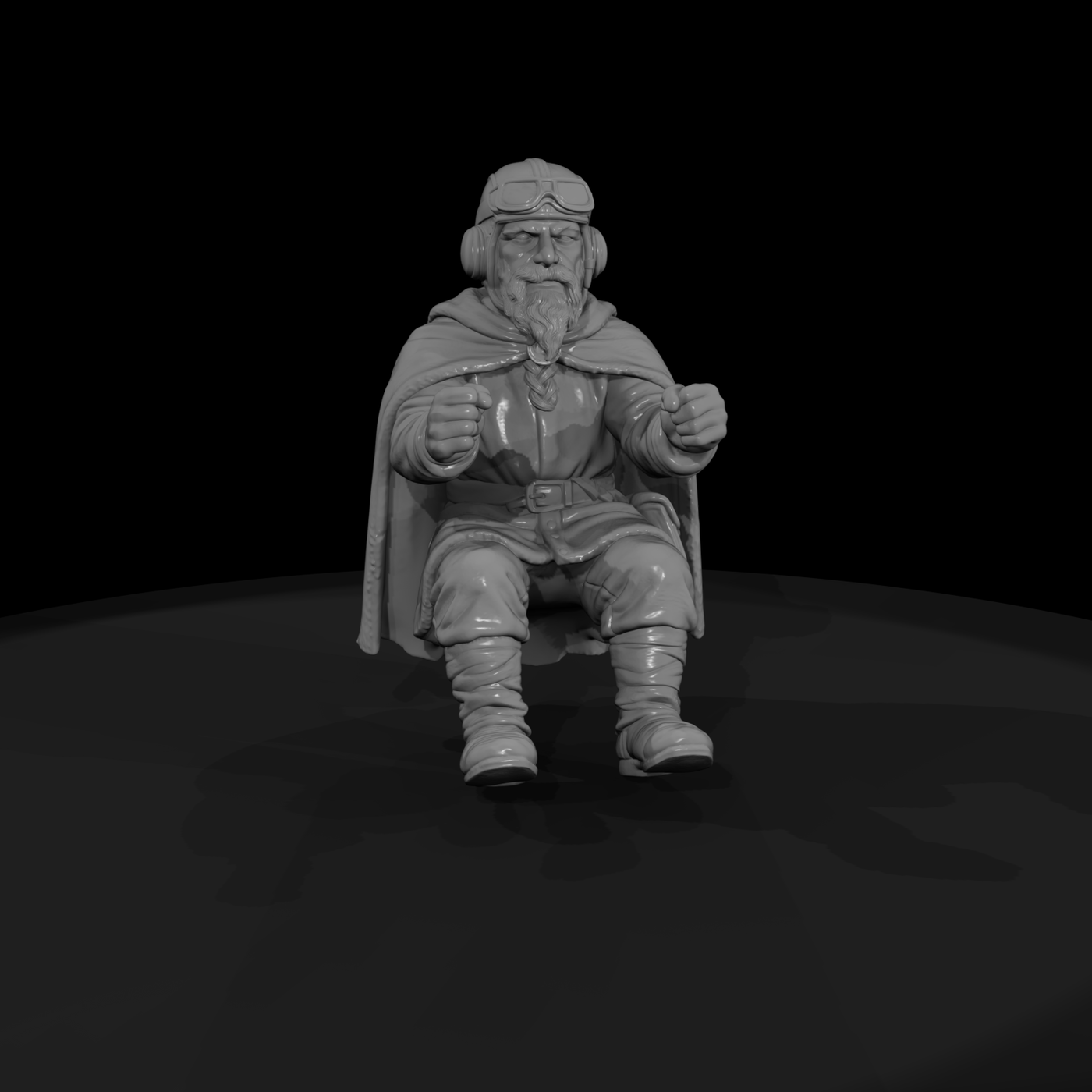 Hist 0211 Viking Navigator Miniature Figure