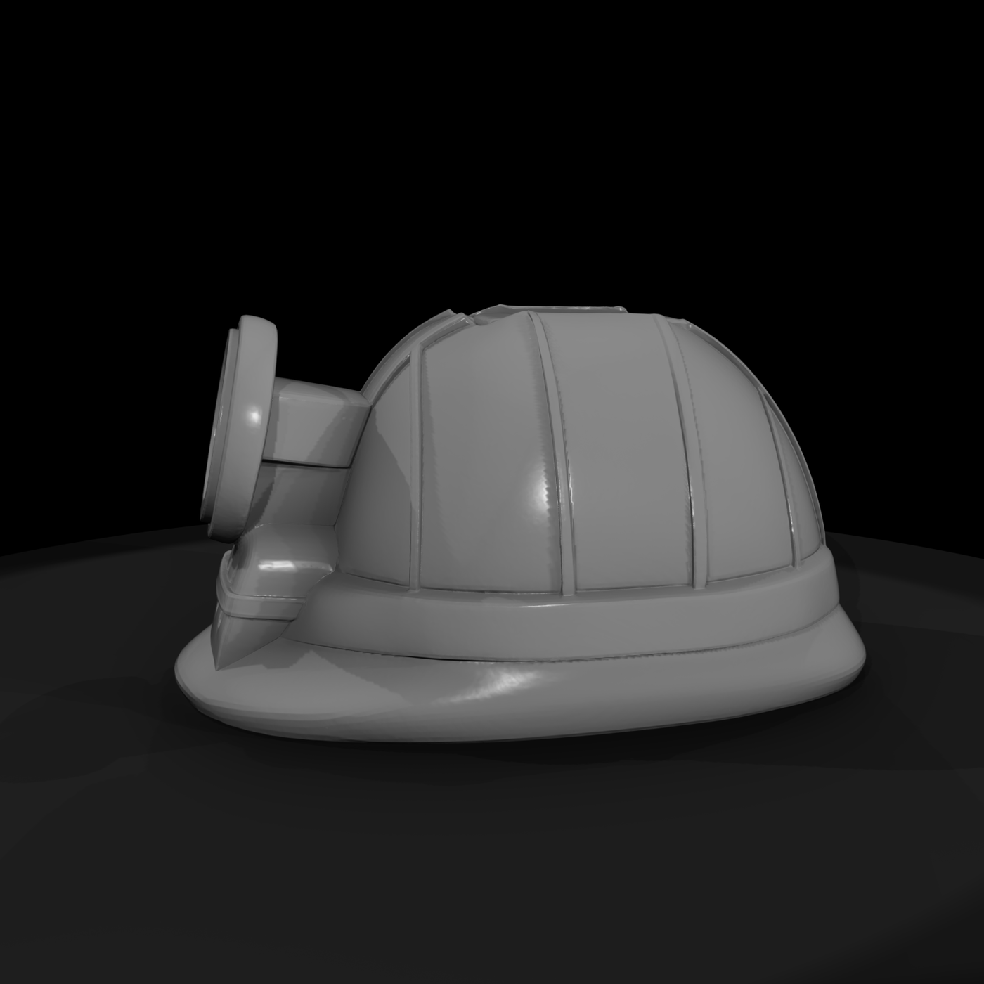 Miner's Hard Hat with Headlamp — Accessory