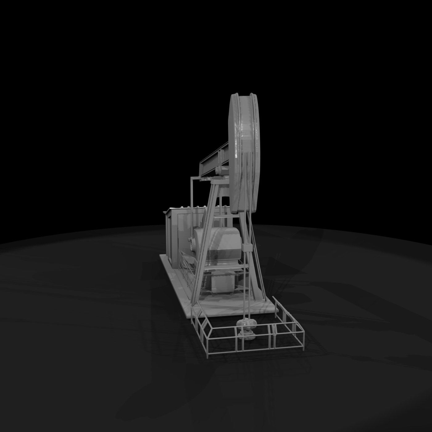 Oil Pump Jack and Model Railways