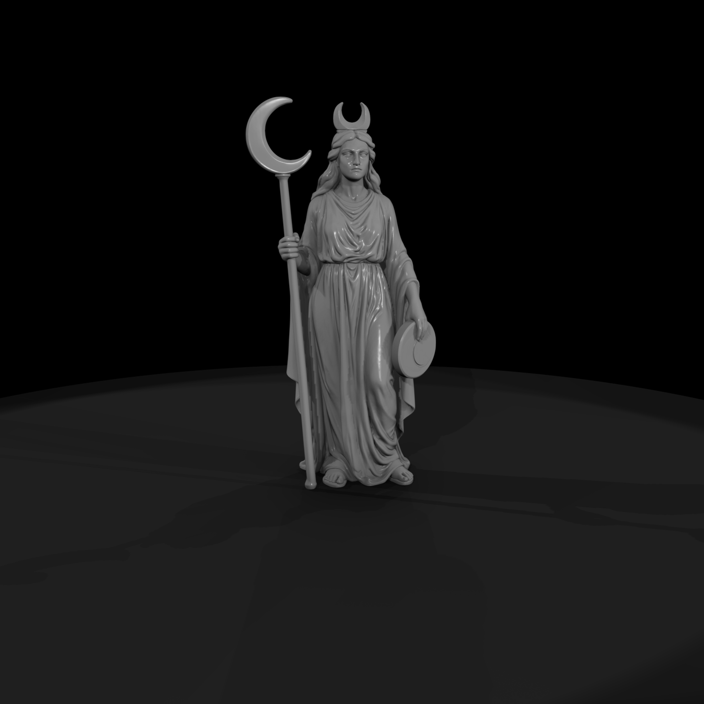 Myth 0297 Mythology Selene Miniature Figure