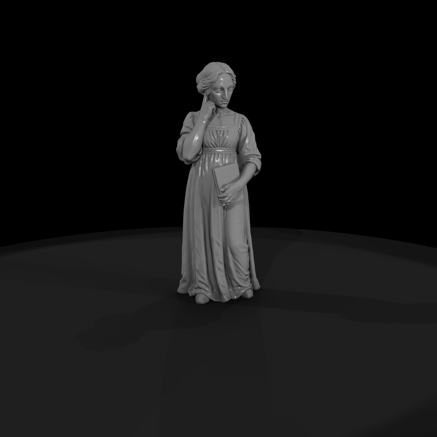 Hist 0156 Historical Mary Shelley Miniature Figure