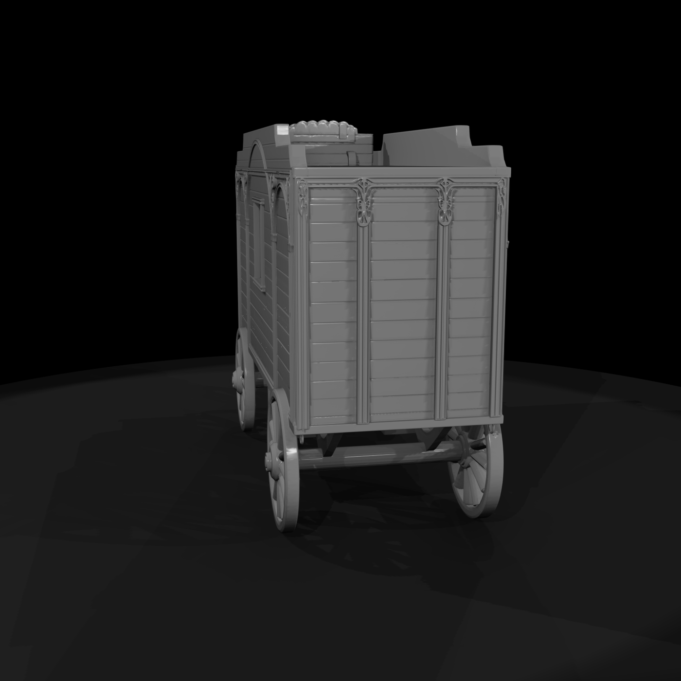 Ornate Vardo Caravan