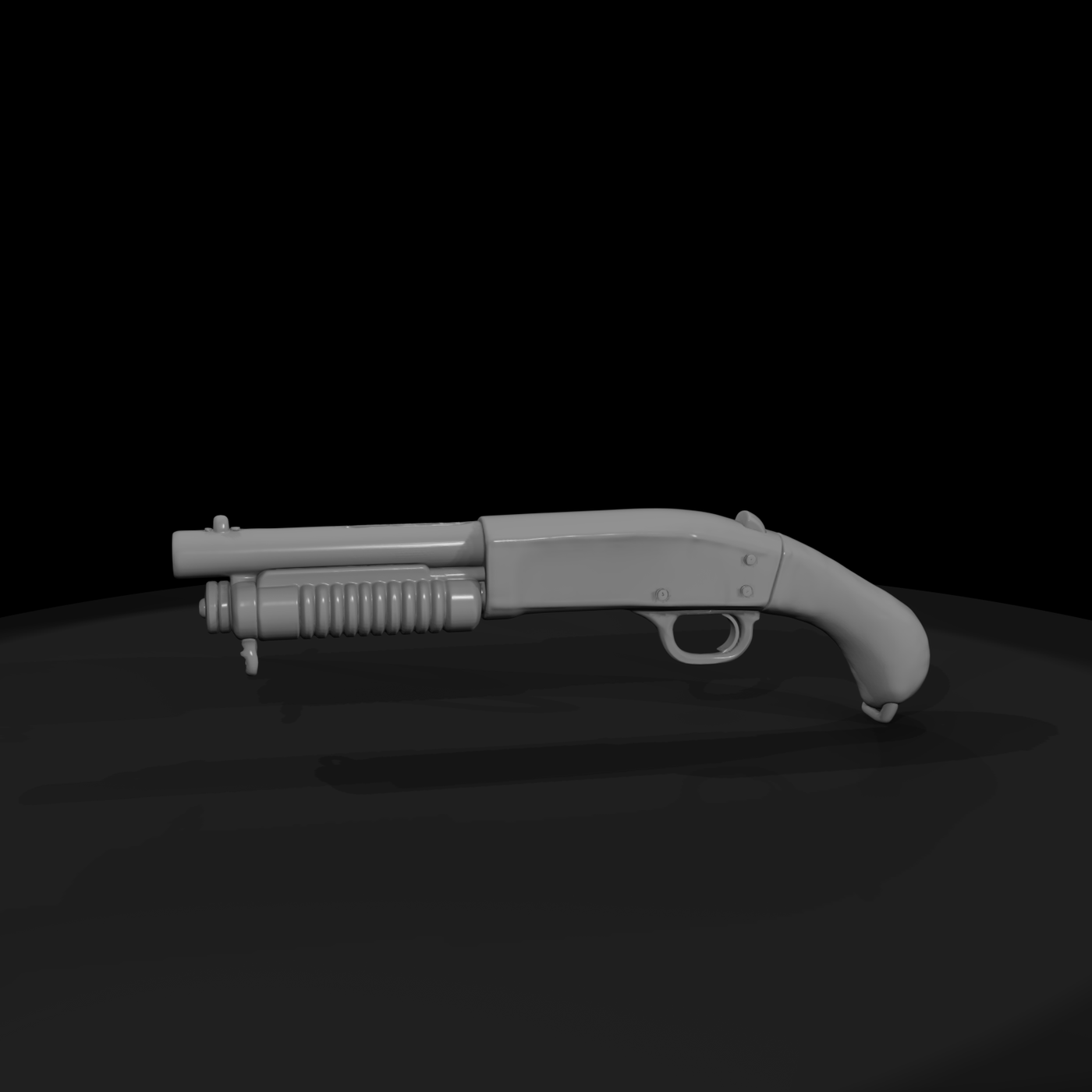 Compact Pump-Action Shotgun