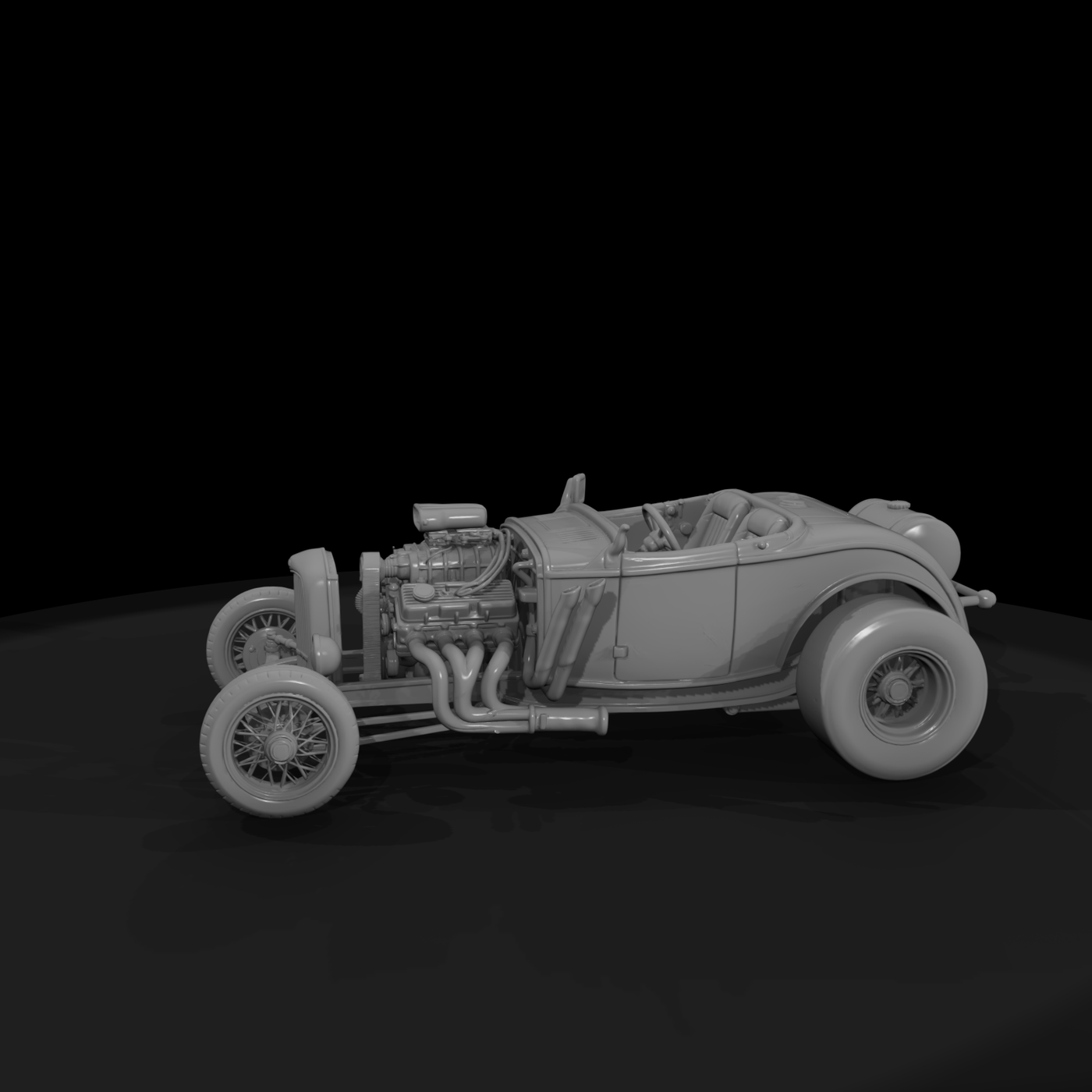 Car 009 Hot Rod Deuce Devil
