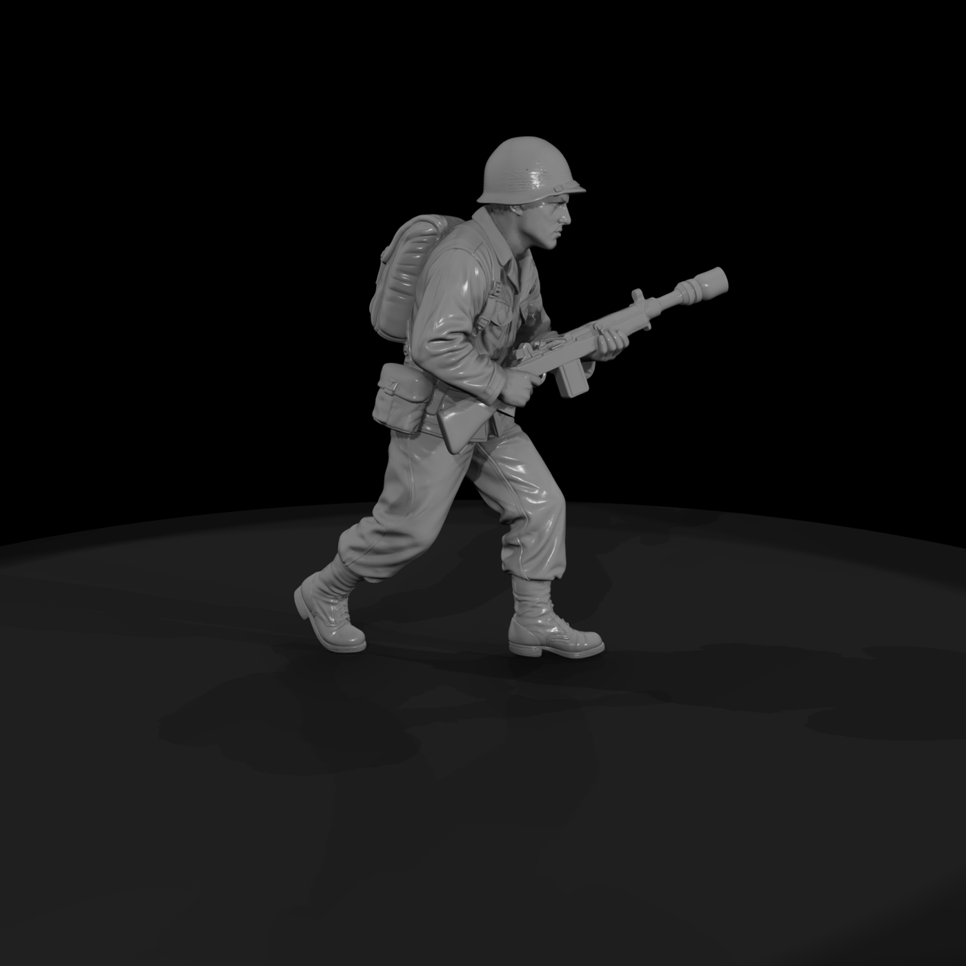 Ww2 Army 003 Wwii U S Army Grenadier Figure