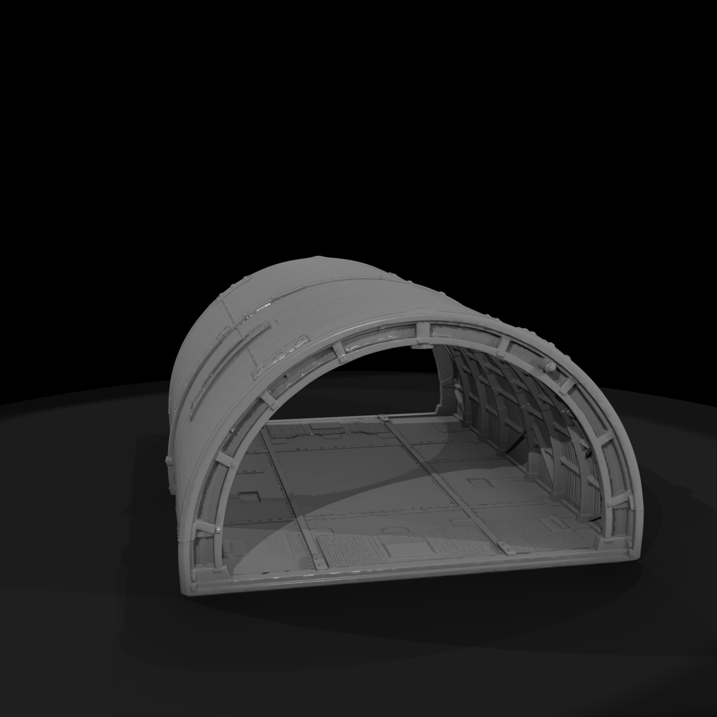 Mil 128 Ww2 England Blister Hangar