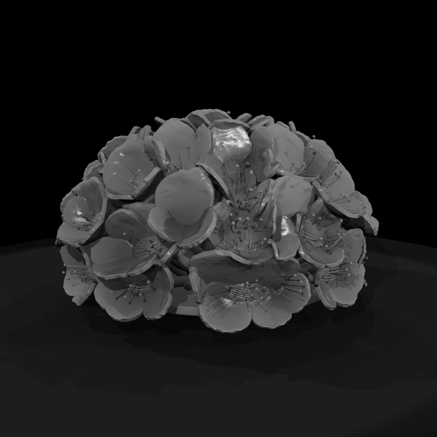 stylized-sculpted-flower-cluster-438695