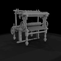 antique-floor-loom-miniature-ho-1-87-287181 — thumbnail 5