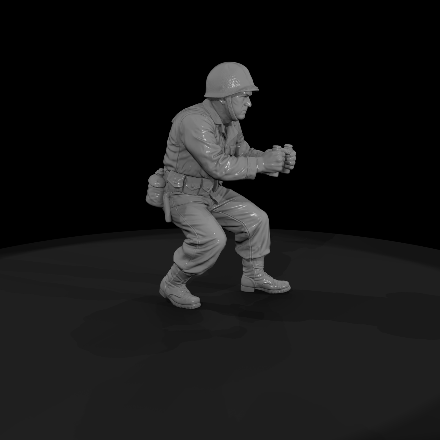 Ww2 Usmc 050 Wwii U S Marine Corps Machine Gunner