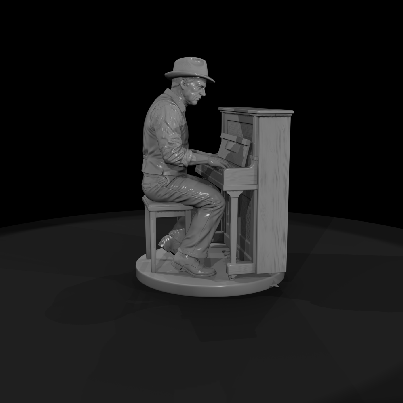 Bnd 121 Blues Band Piano