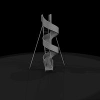 minimalist_3d_spiral_playground_slide — thumbnail 4