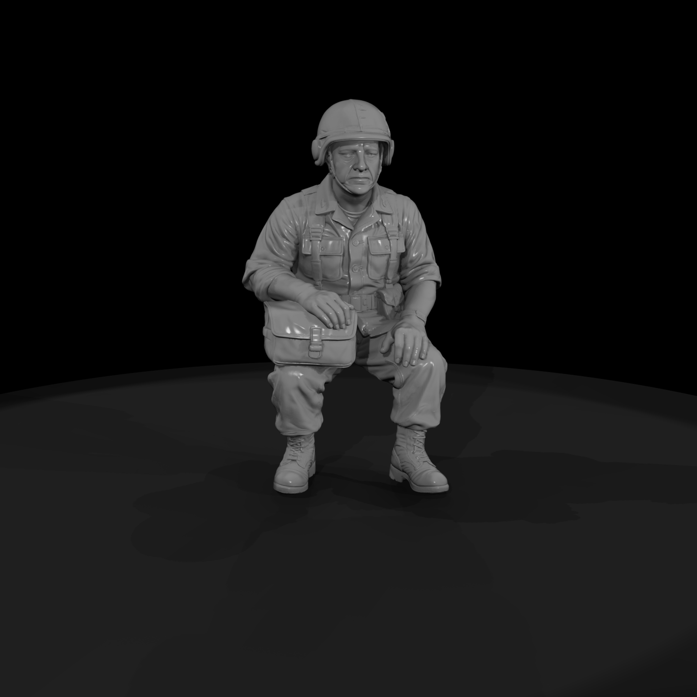 Vn Army 060 Vietnam U S Army Field Medic Figure