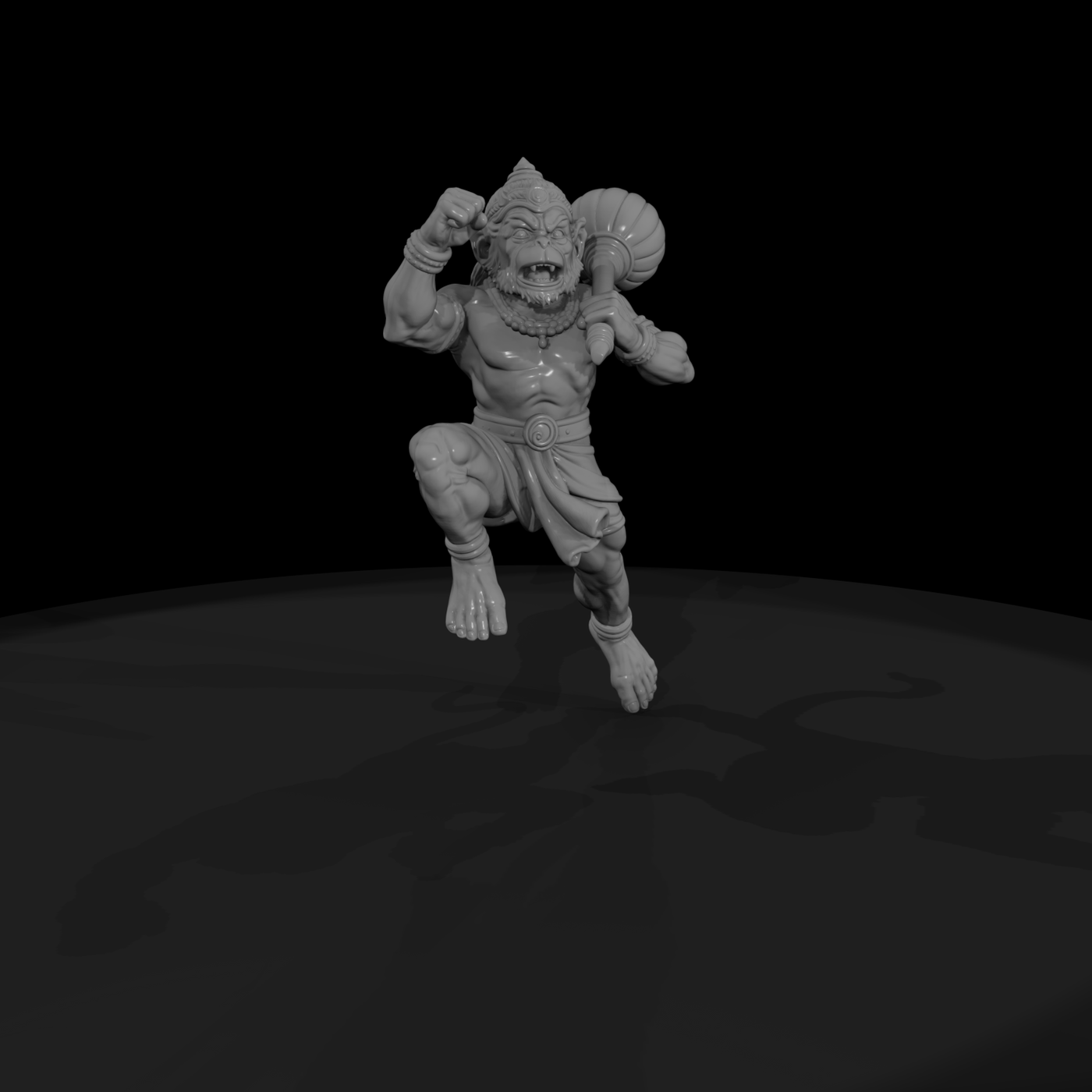 Myth 0430 Mythology Hanuman Miniature Figure