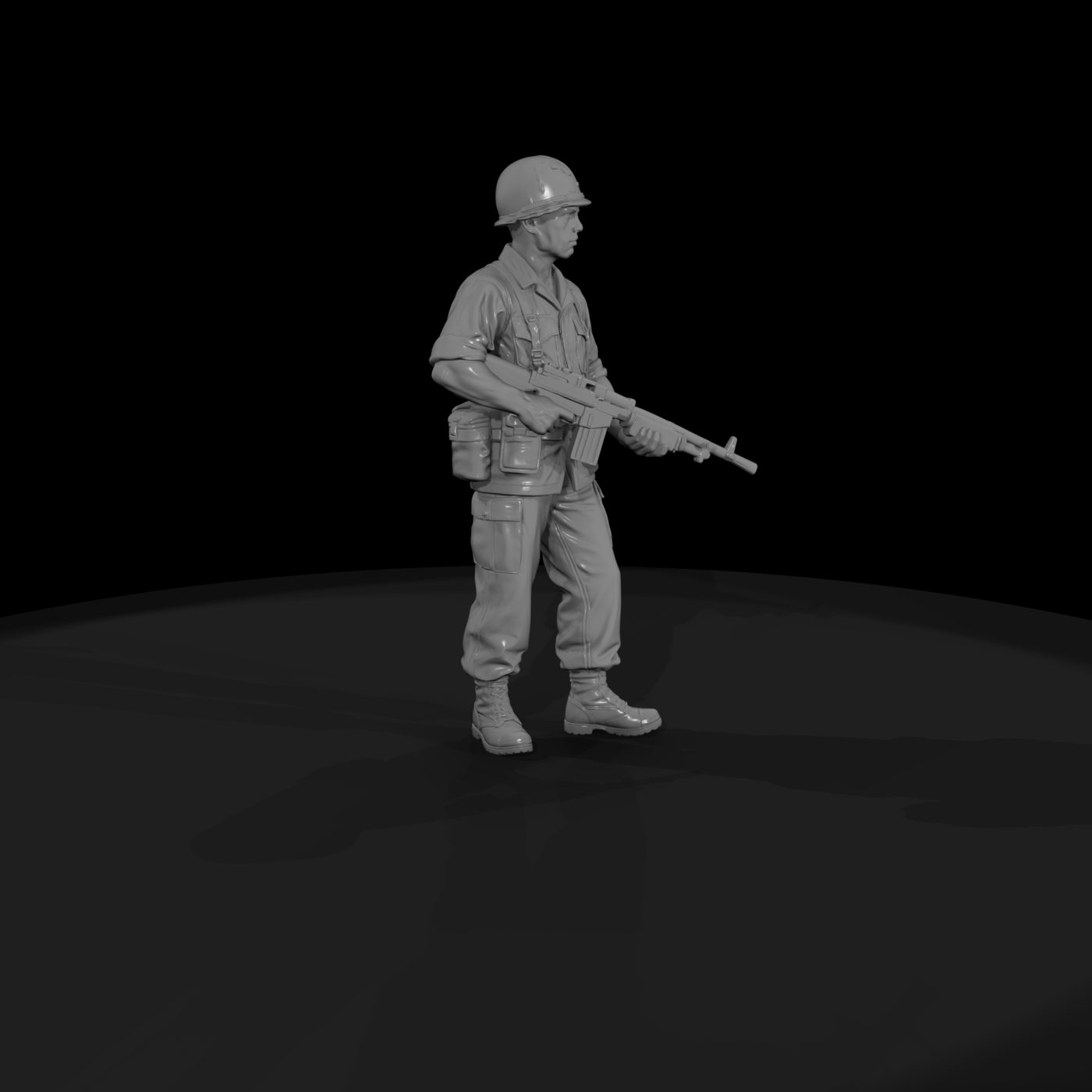 Vietnam War US Army Automatic Rifleman