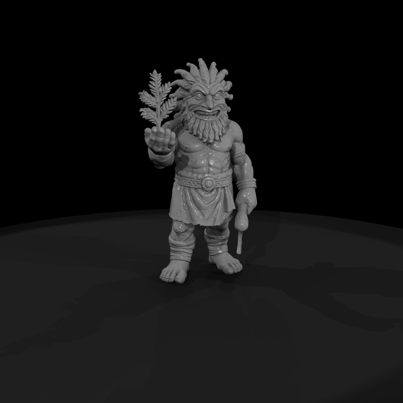 Myth 0382 Mythology Humbaba Miniature Figure