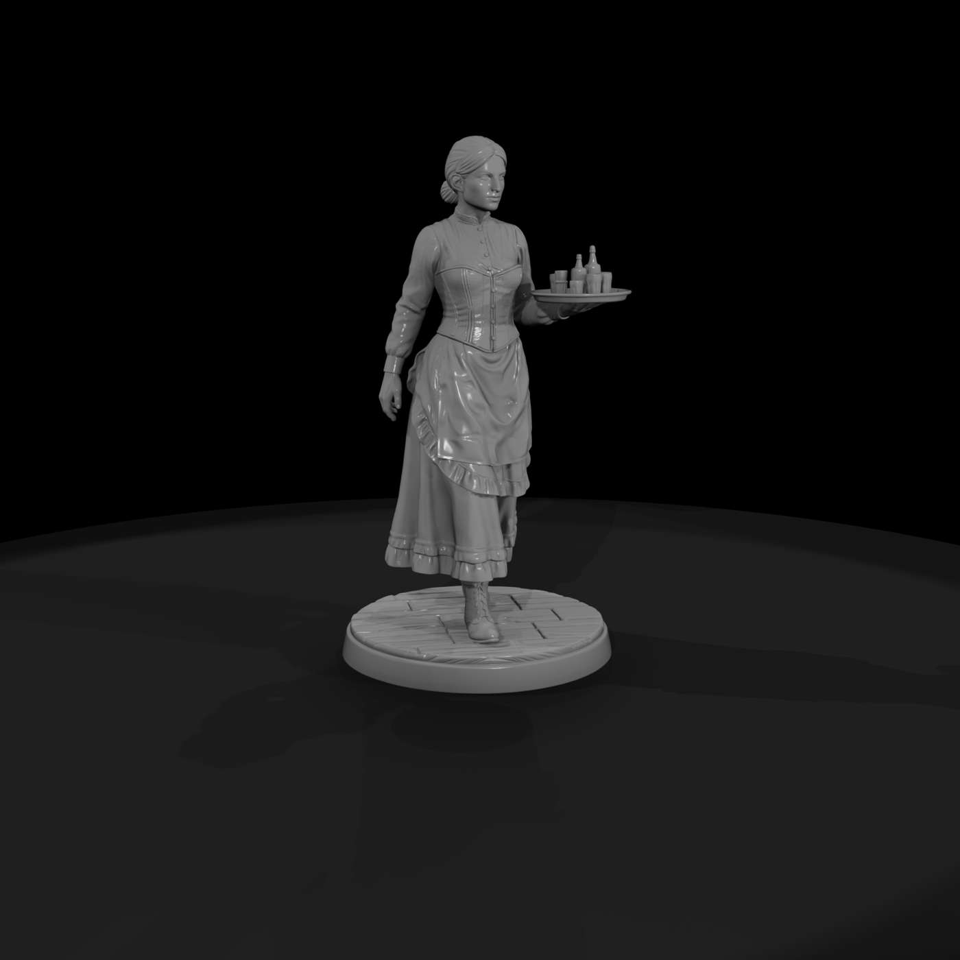 Ww 0206 Townsfolk Saloon Server