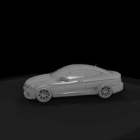 mercedes-amg-c63-coupe-diorama-model-590245 — thumbnail 5