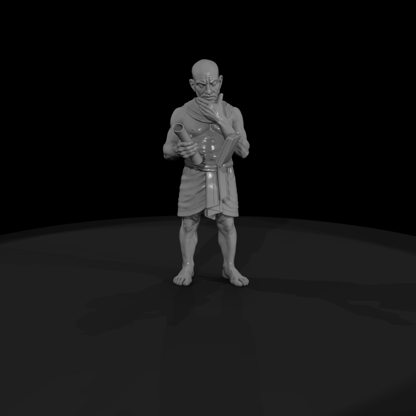 Hist 0006 Historical Imhotep Miniature Figure