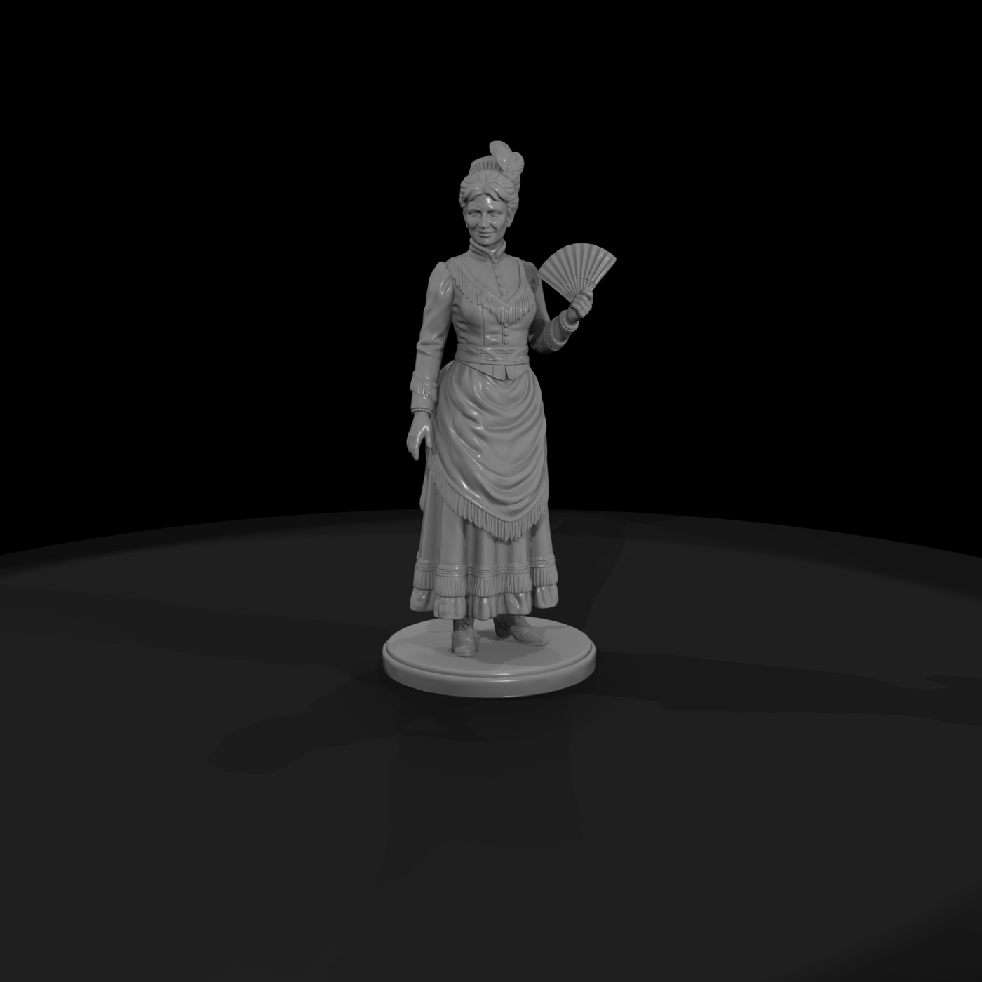 Old West Dance-Hall Hostess