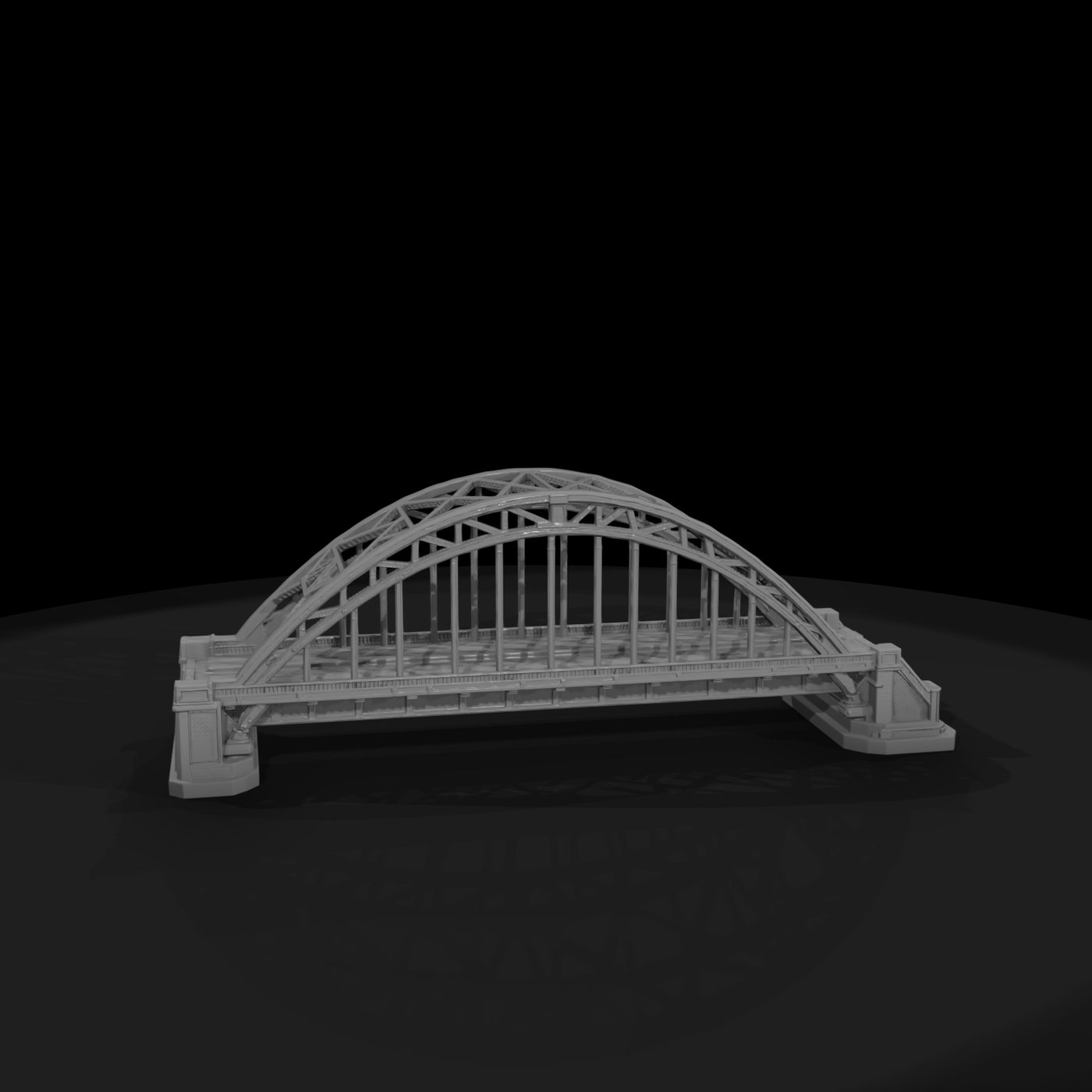 Rrs 011 Bridge Steel Through Arch Bridge