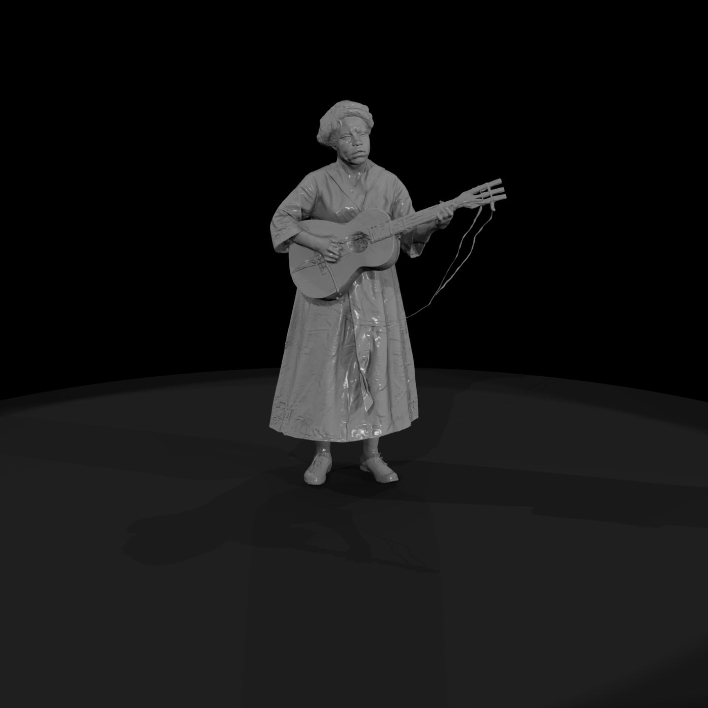 early-1900s-muscicains-acoustic-guitar
