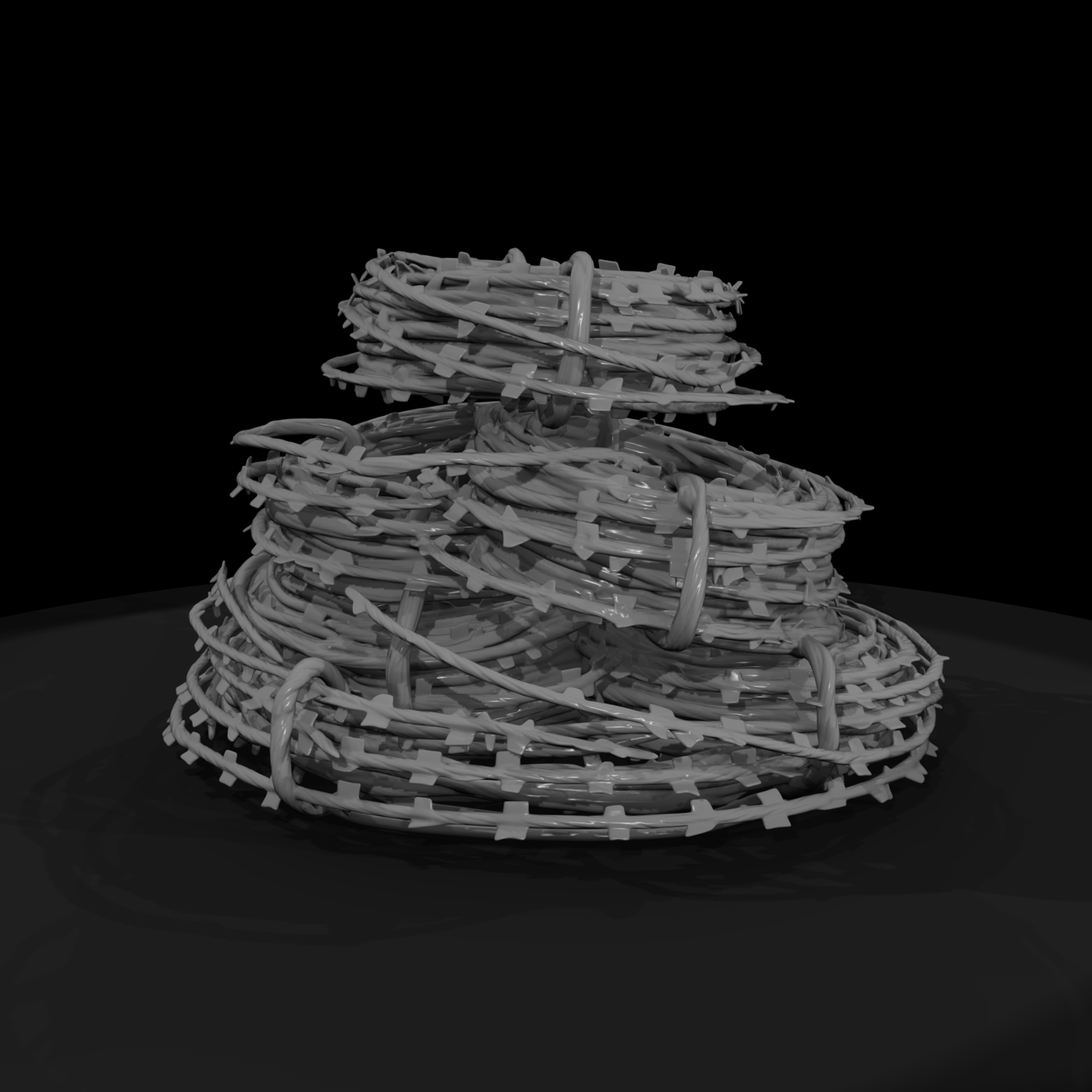 Mil 278 Modern Desert Razor Wire Rolls