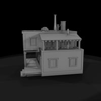 western-two-storey-town-building-modular-saloon-storefront-466945 — thumbnail 5