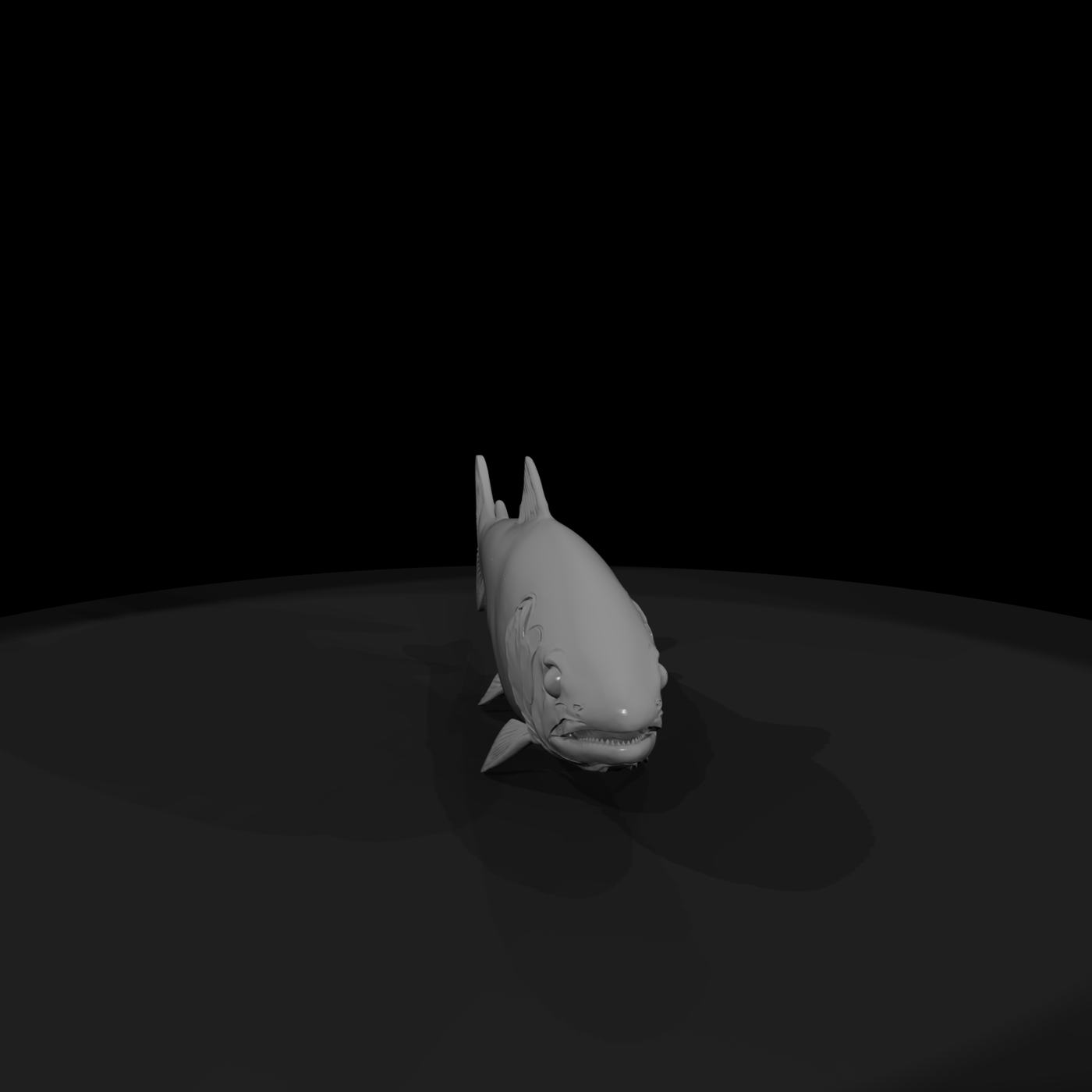 Realistic Sculpted Salmon